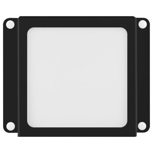 Светильник светодиодный DVO21-06-O-4K80-5-B 6Вт 4000К 460лм грильято 100х100 Домино черн. опал Эра Б0069622