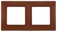 Рамка 2-м Etika какао IEK 672572