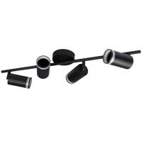 Светильник PCL-0104 4xGU10 IP20 230В BL настен./потолочн. декор. под лампу JazzWay 5066465