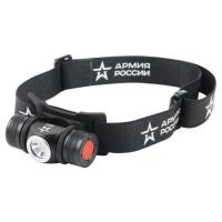 Фонарь светодиодный налобный аккумуляторный GA-502 АР "Орион" 4 режима аккум. 5В на магните micro-USB черн. Эра Б0052317