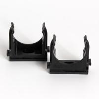 Держатель для труб (клипса) d25мм черн. (уп.100шт) TOKOV ELECTRIC TKE-LC-25-C05/100