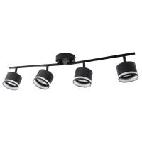 Светильник PCL-0804 max 20Вт (каждая лампа) 4xGX53 IP20 230В BL настен./потолочн. декор. под лампу JazzWay 5066922