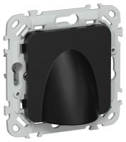 Вывод кабеля СП FLITE КВ-ФлЧ механизм черн. IEK FI-VK10-0-K02