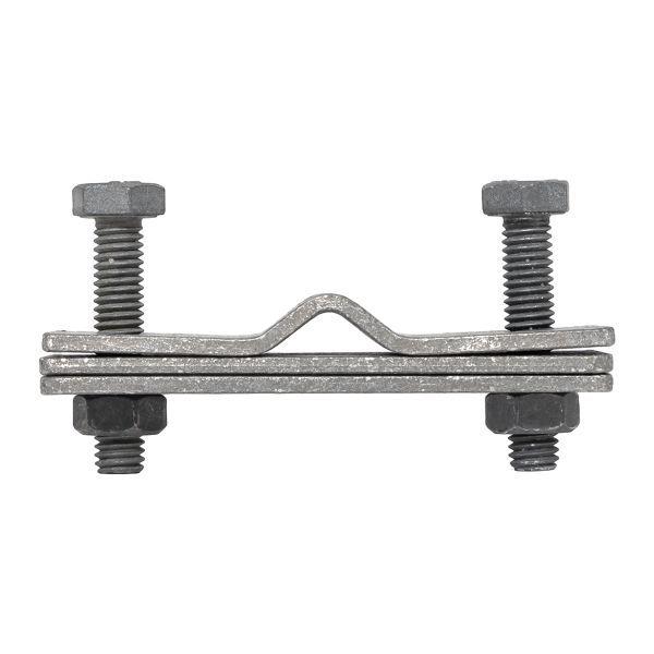 Зажим полоса-прут малый гор. цинк. EKF lp-55408