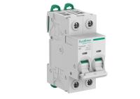 Выключатель автоматический 2п C 6А 6кА Systeme9 400В SE S9F22206