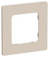 Рамка 1-м СП FLITE РУ-1-К-ФлЛ льняной IEK FI-M12-32-20-K88