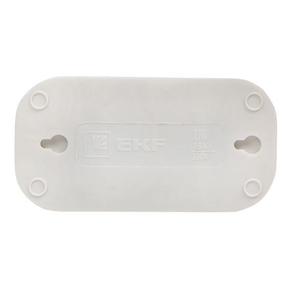 Колодка удлинителя 2-м с заземл. 16А Эксперт 3.5кВт EKF AKB16-2