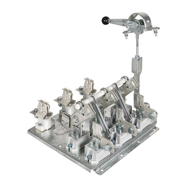 Разъединитель-предохранитель РПС-6 630А левый привод без ППН Basic EKF rps-r-630l