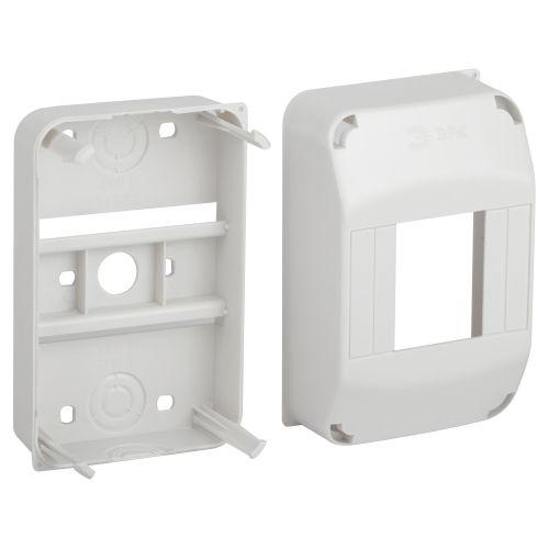 Корпус пластиковый навесной ЭРА SIMPLE КМПн 1/4 IP20 бел. ЭРА Б0062282