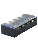 Блок зажимов ТВ-4504 45А 4 клеммные пары IP30 Электротехник ET522093