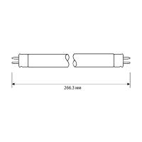 Лампа люминесцентная FT5-6W/54 6Вт T5 6500К G5 Camelion 3331