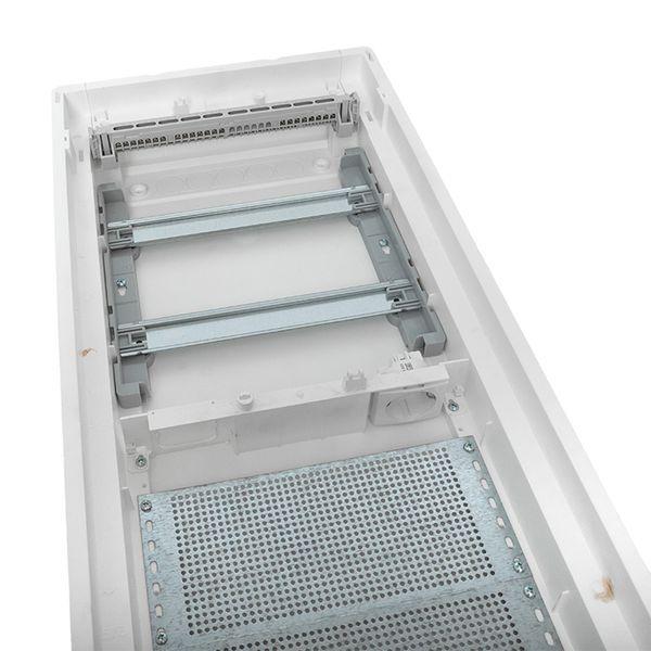 Щит комбинированный встраив. Nova 2 DIN-рейки + 3 монтаж. платы 5 габарит IP41 с метал. перфорированной дверью EKF nv-cb-pmd-2+3