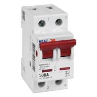 Выключатель нагрузки модульный 2п 100А OptiDin BM63PL-2100-УХЛ3 (ВМ63PL) КЭАЗ 328166