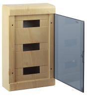 Щиток ОП Тусо 36мод. с двер. 520х303х117.5мм IP40 сосна на светл. основе Ruvinil 68036-27М