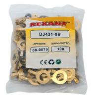 Наконечник кольцевой (НК d8.2мм) 1-1.5кв.мм (DJ431-8B) REXANT 08-0075