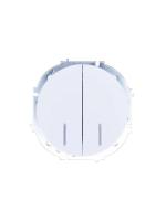 Выключатель 2-кл. СП OSEN 10А IP20 с подсветкой механизм бел. LEZARD 743-0288-112