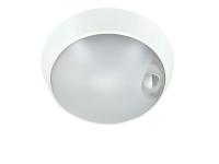 Светильник светодиодный WP 15 C 12W OP 840 D220 WH MDM 220х80мм 12Вт 4000К IP54 ЖКХ круглый пылевлагозащ. с датчиком движ. бел. Русский Свет 15071523453