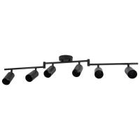 Светильник PCL-0606 6xGU10 IP20 230В BL настен./потолочн. декор. под лампу JazzWay 5066762