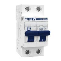 Выключатель автоматический модульный 2п C 2А 4.5кА PRIZMA TOKOV Electric TKE-PZ45-MCBI-2-2-C