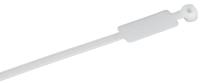Хомут 4.8х300мм P6.6 маркерный бел. (уп.100шт) IEK UHH14-D048-300-100-K01