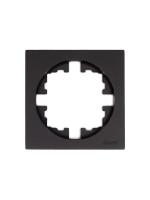 Рамка 1-м OSEN горизонт. квадрат черн. бархат LEZARD 743-4200-146