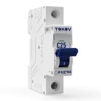 Выключатель автоматический модульный 1п C 25А 6кА PRIZMA TOKOV ELECTRIC TKE-PZ60-MCBI-1-25-C