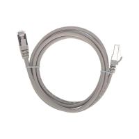 Патч-корд F/UTP кат.5e RJ45-RJ45 26AWG LSZH 1.5м сер. Rexant 02-0110-105