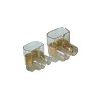 Клемма 2х(2.5-6мм) 2 пол. винт. п/п DKC B42