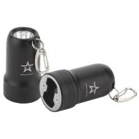 Фонарь-брелок светодиодный BB-601 АР "Привал" 0.5Вт + рефлектор открывашка 3хLR44 (в комплекте) алюм. (блист.) Эра Б0030181
