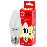 Лампа светодиодная LINE LED B35-10W-827-E27 R B35 10Вт свеча E27 тепл. бел. ЭРА Б0052377