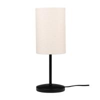 Светильник настольный JH3-01-iv E14 IP20 110х110х310мм метал.; ткань; PVC-пластик беж. JazzWay 5062351