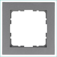 Рамка 1-м G-Classic алюм. Jasmart G1001S