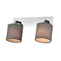 Светильник Perlita 7058-702 40Вт 2хE14 настен./потолочн. спот поворотн. с выключателем Rivoli Б0055009