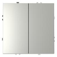 Выключатель 2-кл. СП S70 10А механизм сталь Voltum VLS020105