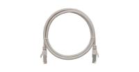 Патч-корд кат.5E (класс D) F/UTP 4 пары 26 AWG (7х0.165мм) 100МГц 2хRJ45 (8P8C) BC чистая медь LSZH нг(А)-HFLTx 0.5м сер. NIKOMAX NMC-PC4SD55B-005-C-GY