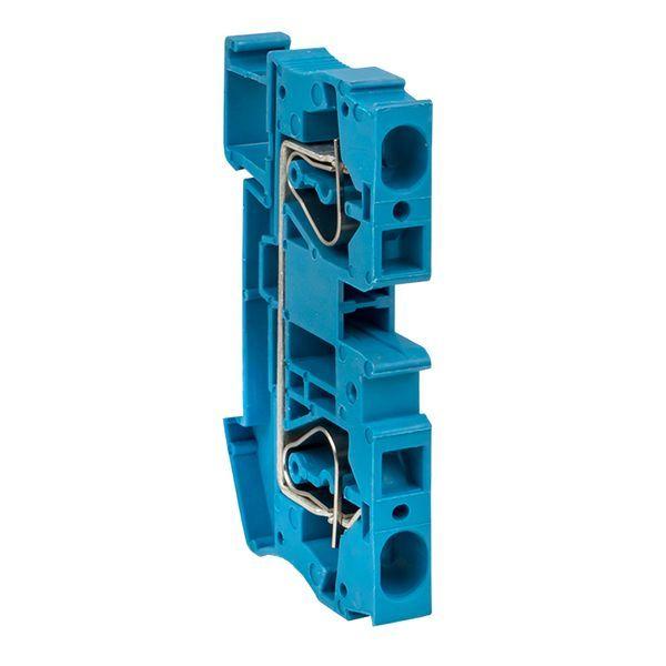 Колодка клеммная ST-6 57А пружинная син. EKF plc-jxb-st-6-blue