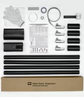 Муфта кабельная концевая внутр. уст. 1кВ 1КВТпН-4х(150-240) с болтов. наконечн. Нева-Транс Комплект 22020036