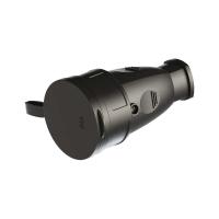 Разъем штепсельный РА16-005 16А IP44 250В с заземл. каучук Витебск 0205-00010