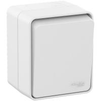 Выключатель 1-кл. ОП AtlasDesign PROFI IP54 10AX бел. SE ATN540111