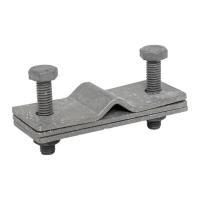 Зажим полоса-прут малый гор. цинк. EKF lp-55408