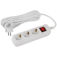 Удлинитель 3х5м с заземл. с выкл. ПВС 3х1 UDL-16-350-ES Greenline Эра Б0065066