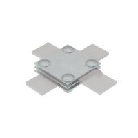 Соединитель крестообразный 3XS-B40 для полосы до 40мм с 3 пластинами сталь КМ MA0046