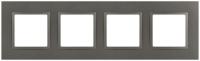 Рамка 4-м Elegance 14-5014-16 Classic для розеток и выключателей титан Эра Б0065829