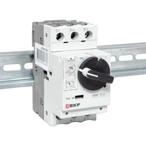 Выключатель автоматический для защиты двигателя GV2P 20-25А EKF gv2pm-25