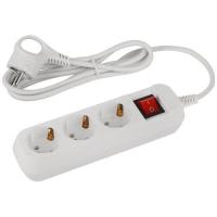 Удлинитель 3х1.5м с заземл. с выкл. ПВС 3х0.75 UDL-10-315-ES Greenline Эра Б0065051