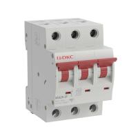Выключатель автоматический модульный 3п C 4А 6кА YON max MD63N DKC MD63N-3PC4