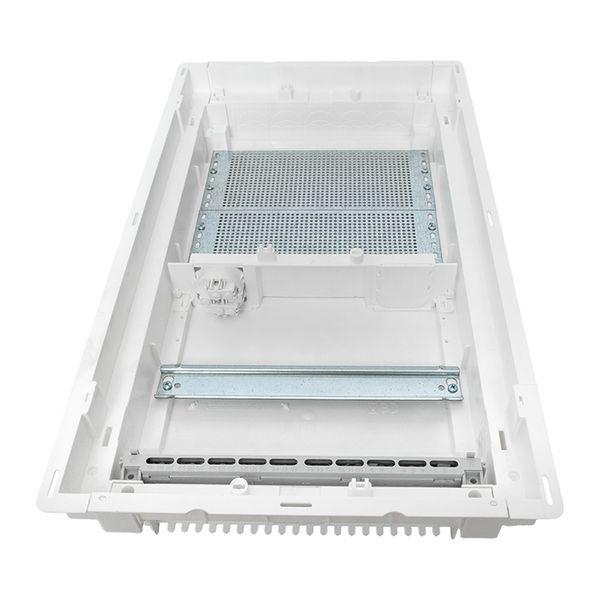 Щит комбинированный встраив. Nova 1 DIN-рейка + 2 монтаж. платы 3 габарит IP41 с метал. перфорированной дверью EKF nv-cb-pmd-1+2