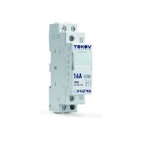 Контактор модульный 18мм 16А 230В АС 2НО PRIZMA TOKOV ELECTRIC TKE-PZ-MC-1-16-230-20