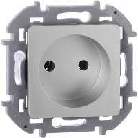Розетка 1-м СП Inspiria 16А IP20 250В 2P механизм алюм. IEK 673712