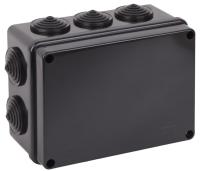 Коробка Тусо распаячная для ОП 150х110х70мм без гермовводов УХЛ1 черн. Ruvinil 67053Ч